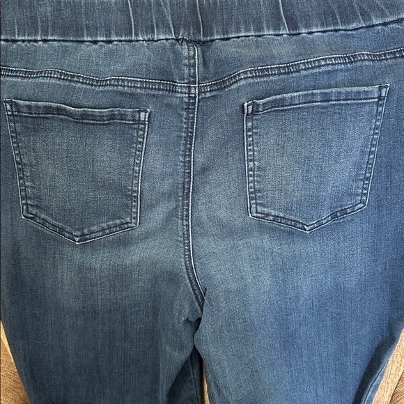 Chico's Dark Blue boot cut jeans - Picture 7 of 7